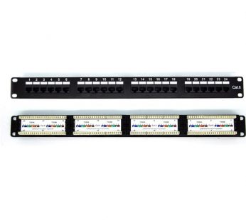 CAT 6 Loaded Patch Panel